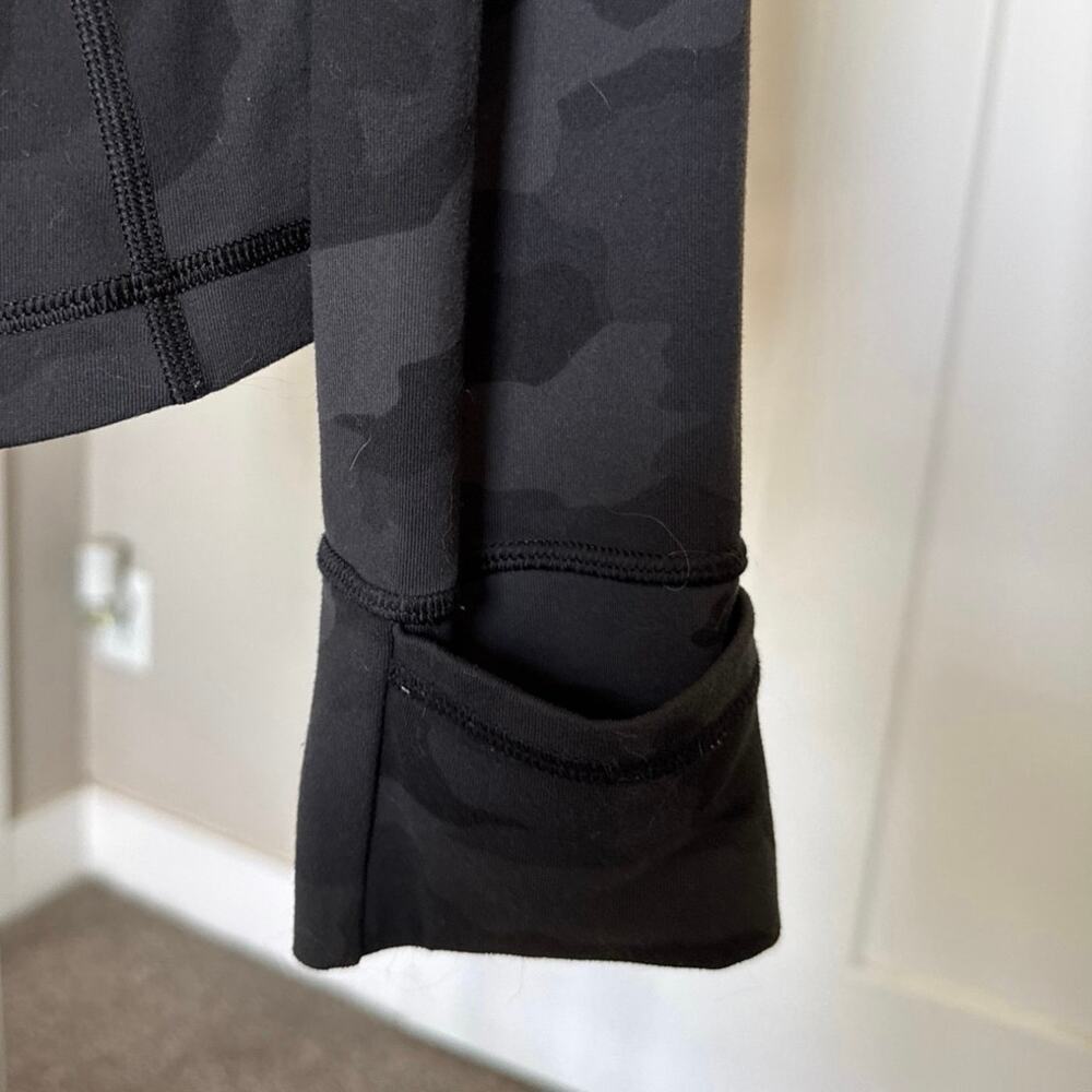 Lululemon Define Jacket Heritage 365 Camo Deep Coal Multi Size 10 W4AWFS *EUC - Picture 12 of 12